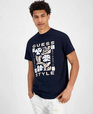 Guess Men's Style Logo Graphic T-Shirt
