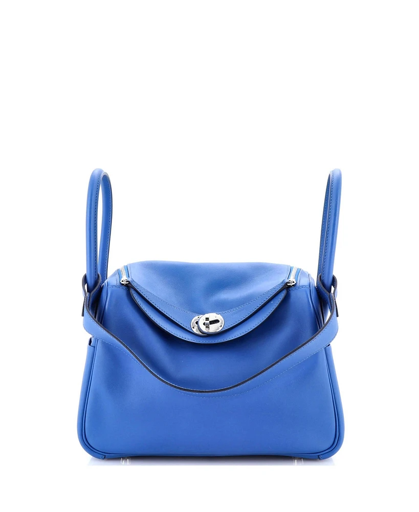 Pre-Owned Hermes 26 Lindy Bag Verso Swift