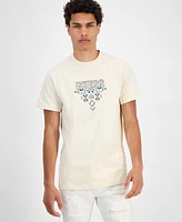 Guess Men's Triangle Logo T-Shirt