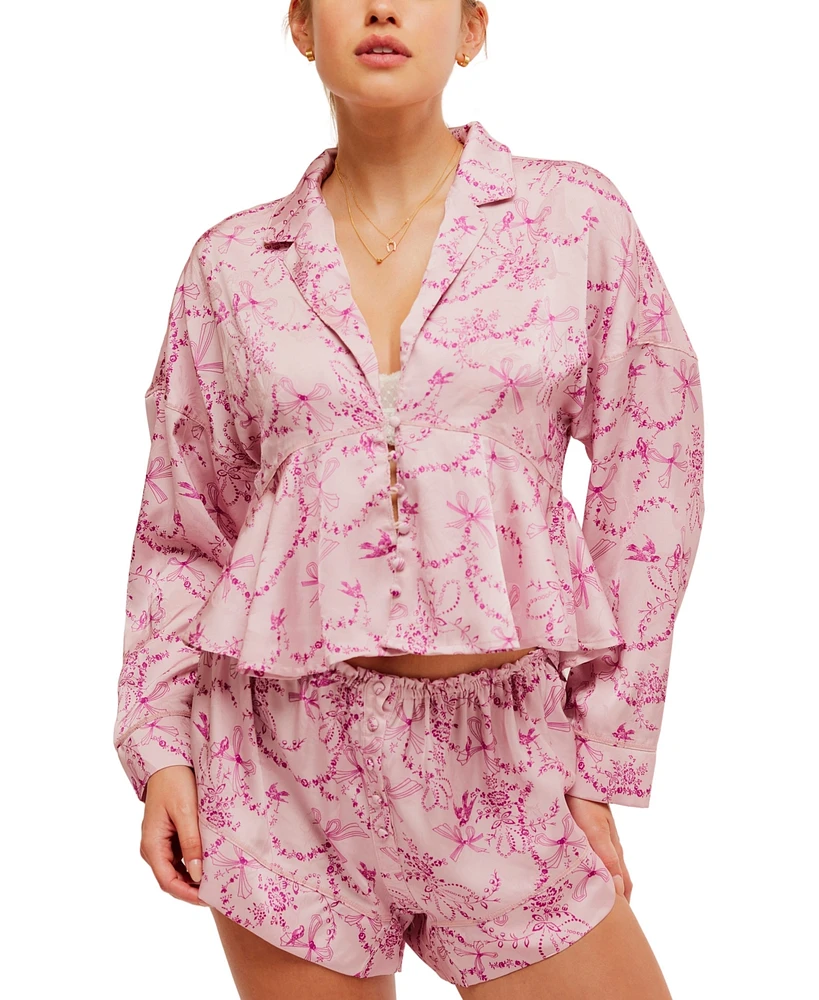 Free People Women's Beauty Sleep Pajama Set