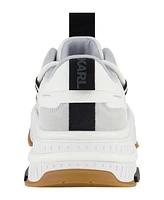 Karl Lagerfeld Paris Men's Criss Cross Lace Up Chunky Sole Sneakers