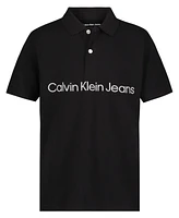 Calvin Klein Big Boys Short Sleeve Polo Shirt