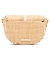 Anne Klein Saddle Convertible Strap Small Crossbody Bag