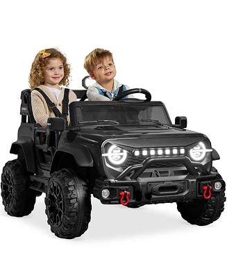 Best Choice Products Kids 24V 2-Seater Electric Ride-On Car Truck w/ Parent Control, Bluetooth