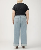 Silver Jeans Co. Plus Highly Desirable High Rise Wide Leg