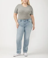 Silver Jeans Co. Plus Suki Mid Rise Curvy Fit Slim Bootcut
