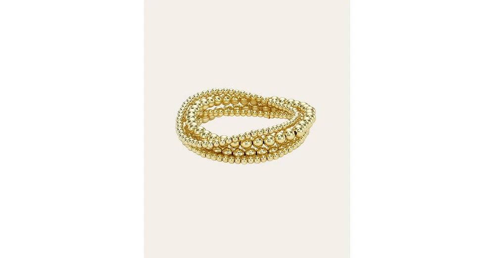 3mm & 5mm Bead Bracelet Stack