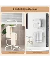 100W Electric Towel Warmer Drying Rack