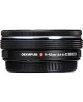 Olympus M.Zuiko Digital 14-42mm f/3.5-5.6 Ez Pancake Lens for Micro Four Thirds, Black