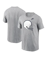 Nike Men's Heather Gray Penn State Nittany Lions Legacy Helmet T-Shirt