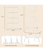 100W Electric Towel Warmer Drying Rack