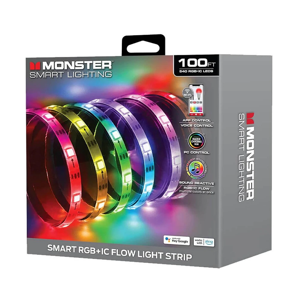 100Ft. Multi-Color Flow Led Light Strip