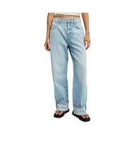 Cotton On Women's Loose Cuff Jean