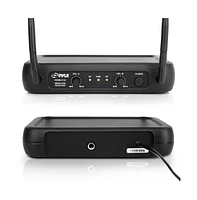Pyle Wireless Microphone System – Vhf Fixed Frequency with Adjustable Volume Control