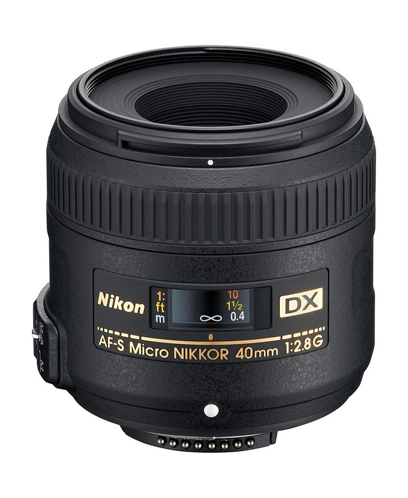 Nikon 40mm f/2.8G Af-s Dx Micro Nikkor Lens