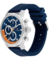 Tommy Hilfiger Men's Multifunction Silicone Strap Watch