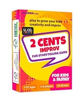 Quokka 2 Cents Family-Friendly Comedy Storytelling Game Cards