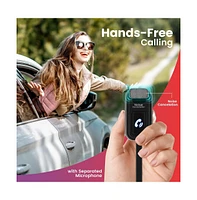 Pyle Bluetooth Car Fm Transmitter – Wireless Music Streaming & Hands-Free Calling