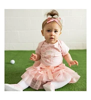 Sweet Wink Baby Girls Daddy's Golf Short Sleeve Bodysuit