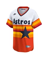 Nike Men's White Houston Astros Throwback Cooperstown Collection Limited Jersey