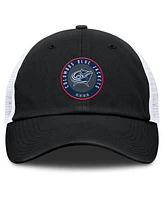 Fanatics Men's Black Columbus Blue Jackets Averie Trucker Adjustable Hat