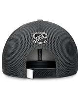 Fanatics Men's Gray Los Angeles Kings Authentic Pro Home Ice Trucker Adjustable Hat