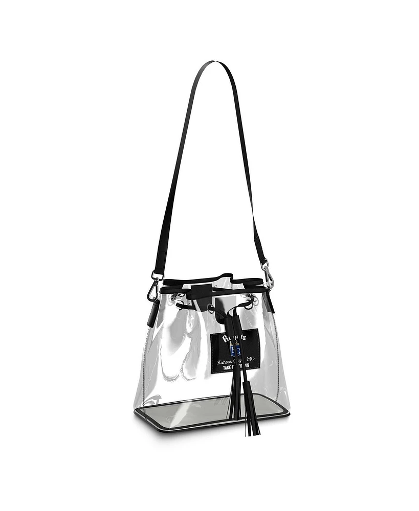 Wear by Erin Andrews Kansas City Royals Clear Stadium Bucket Purse