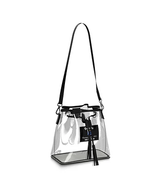 Wear by Erin Andrews Kansas City Royals Clear Stadium Bucket Purse