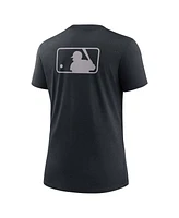 Nike Women's Navy New York Yankees Authentic Collection Early Work Tri-Blend T-Shirt