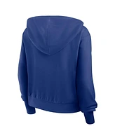 Nike Women's Navy Los Angeles Dodgers Lightweight Full-Zip Hoodie