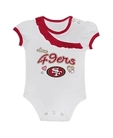 Outerstuff Baby Boys and Girls San Francisco 49ers Love My Team Bodysuit Skirt Set