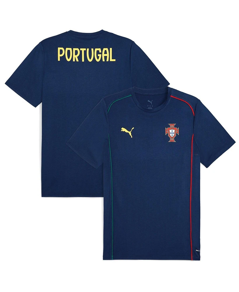 Puma Men's Navy Portugal National Team Casuals T-Shirt