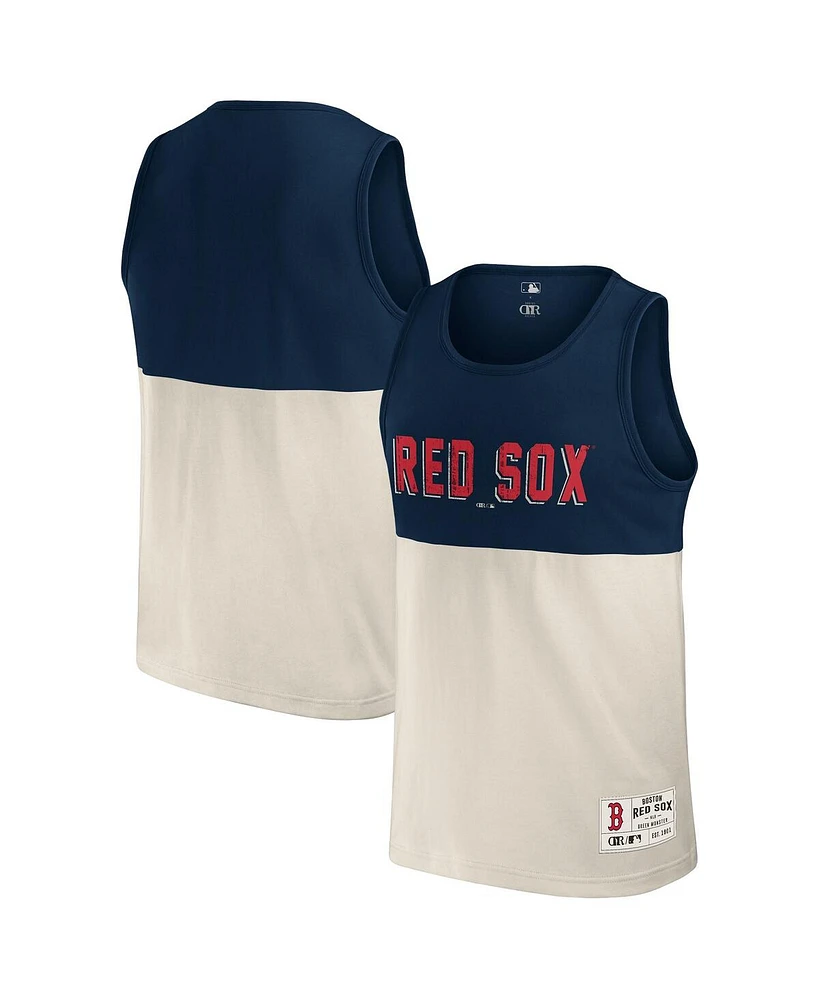 Darius Rucker Collection by Fanatics Men's Navy Boston Red Sox Color Block T-Shirt