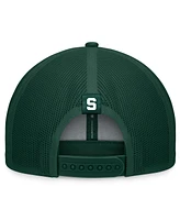 Top of the World Men's Green Michigan State Spartans Carson Trucker Adjustable Hat