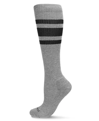 MeMoi Women's Unisex Knee High 15-20mmHg Graduated Compression Socks WFC1520-1101