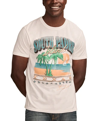 Lucky Brand Men's South Padre Island Classic-Fit Graphic T-Shirt
