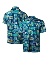 Reyn Spooner Men's Navy Notre Dame Fighting Irish Scenic Polo Shirt
