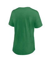 Fanatics Women's Green Oregon Ducks True Classics Slub Flowy V-Neck T-Shirt