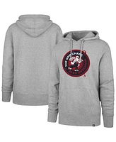 '47 Brand Men's Alexander Ovechkin Gray Washington Capitals GR8 Chase Headline Pullover Hoodie