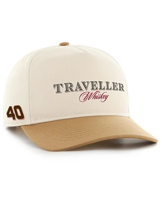 '47 Brand Cream/Tan Justin Allgaier Traveller Whiskey Triple Hit Hitch Adjustable Hat