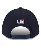 New Era Men's Navy Boston Red Sox Player Replica 9FORTY Adjustable Hat