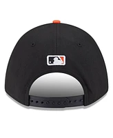 New Era Men's Black San Francisco Giants Player Replica 9FORTY Adjustable Hat