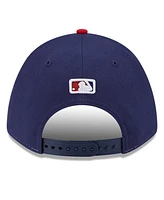 New Era Men's White Washington Nationals Player Replica 9FORTY Adjustable Hat