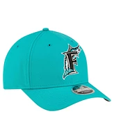 New Era Men's Teal Florida Marlins Player Replica 9FORTY Adjustable Hat