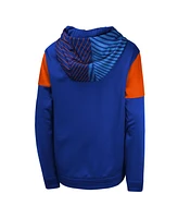 Outerstuff Big Boys and Girls Blue Fc Cincinnati Unbeatable Pullover Hoodie