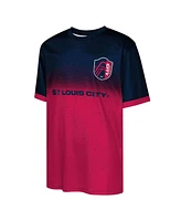 Outerstuff Big Boys and Girls Navy St. Louis City Sc Stalwart Defender T-Shirt