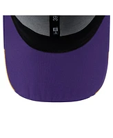 New Era Men's Purple Minnesota Vikings Game Day Linear 39THIRTY Flex Hat