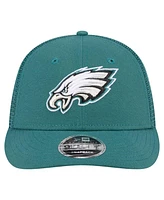New Era Men's Midnight Green Philadelphia Eagles Low Profile 9FIFTY Snapback Hat