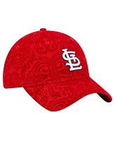 New Era Women's Red St. Louis Cardinals Flair 9TWENTY Adjustable Hat