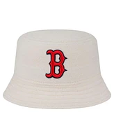 New Era Women's White Boston Red Sox Chrome Cozy Bucket Hat